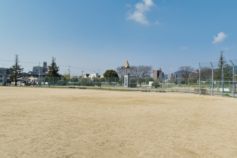 付城公園（骨材納品）